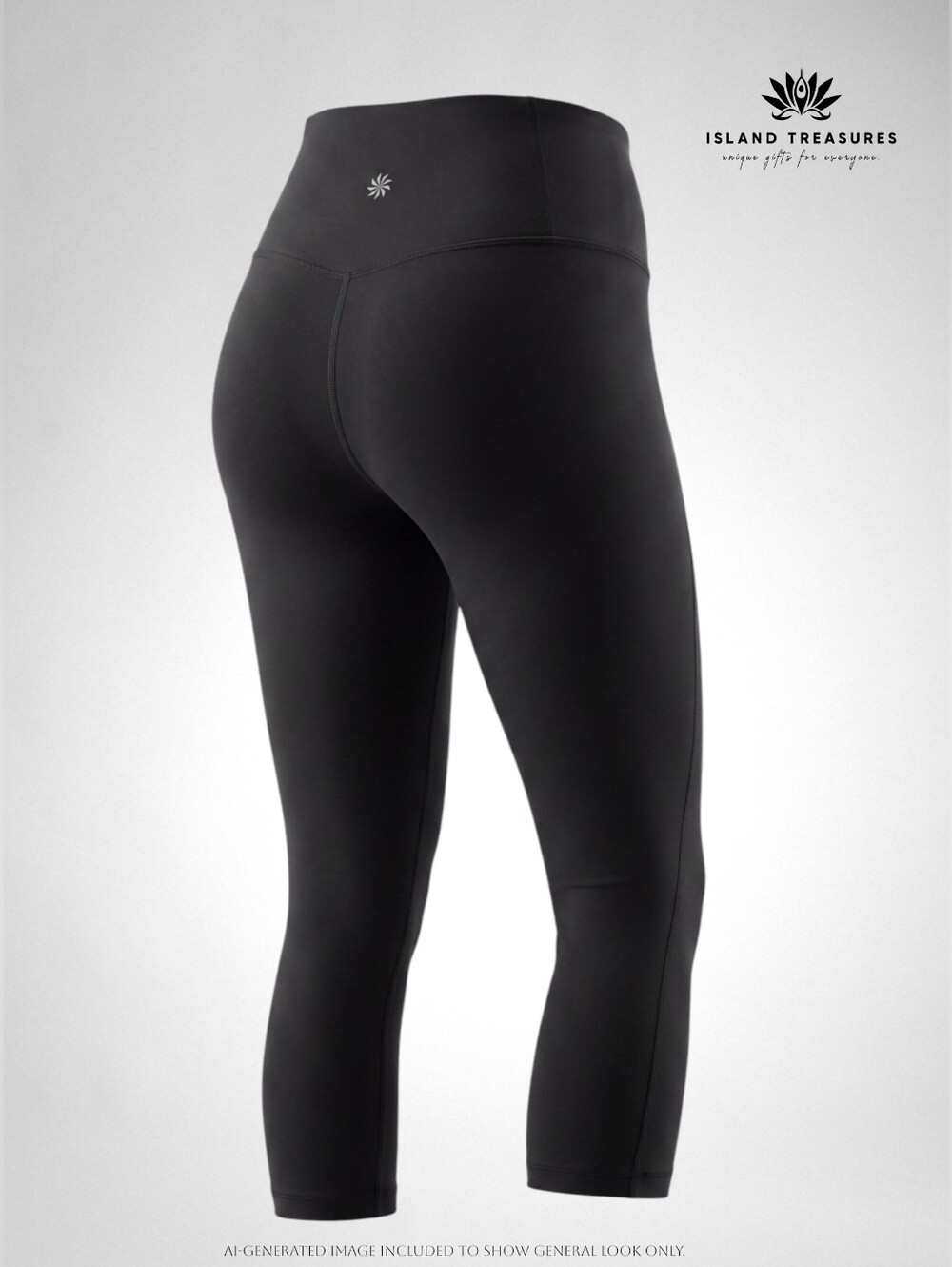 Athleta Elation Size Small Women's Ultra High Rise Black Capri Back Pocket - Picture 2 of 14